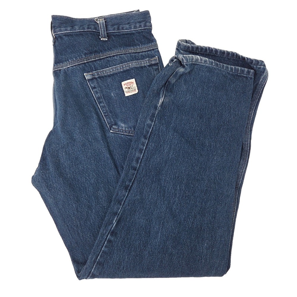 Pointer Brand Men's Workwear Jeans USA Made Tag 36x36 Fits 36x33 Good Shape